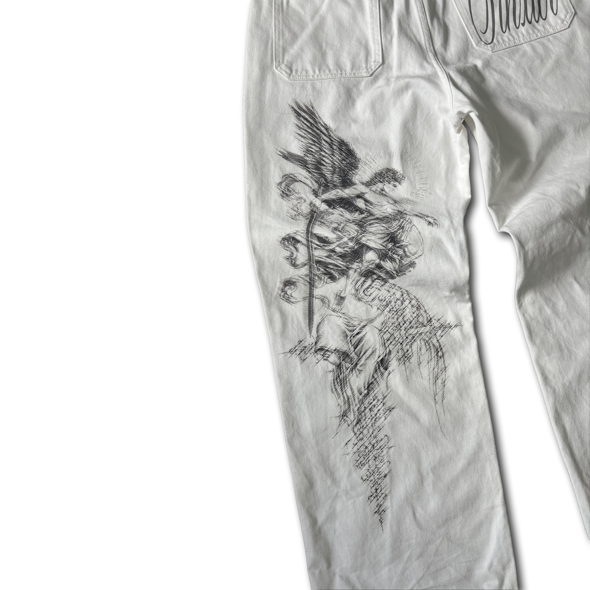 Angel Cross Jeans