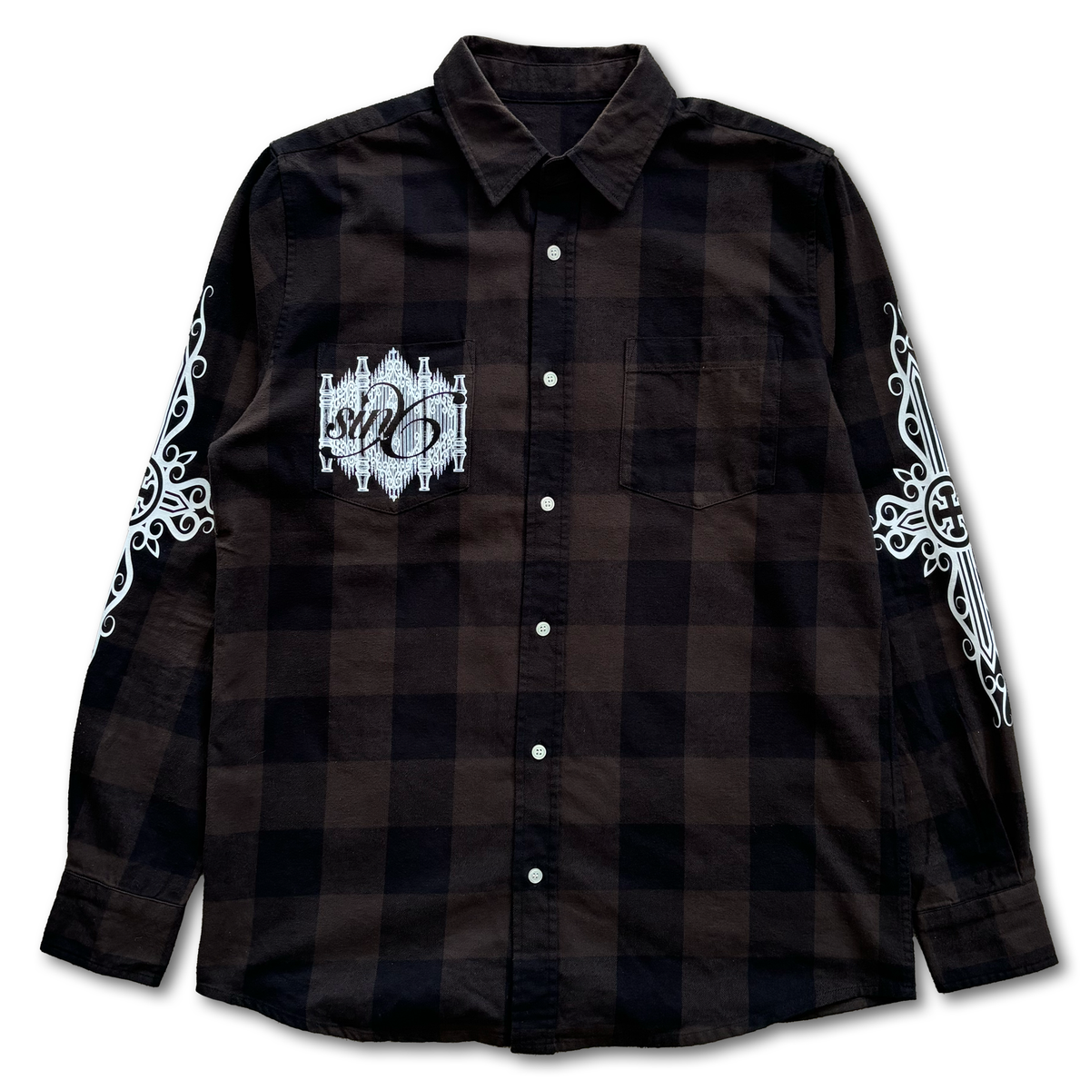 Angels Gate Checkered Longsleeve
