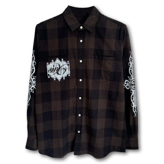 Angels Gate Checkered Longsleeve