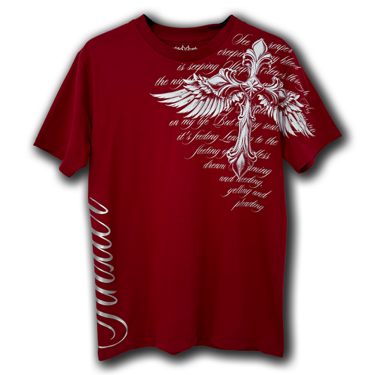 Blood Script Tee